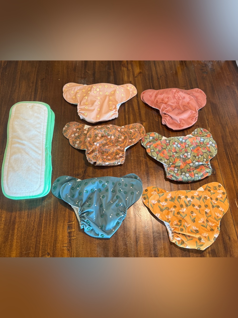 NEWLuxe Pocket Cloth Diaper with Dual Inner Gussets and Athletic Wicking Jersey
